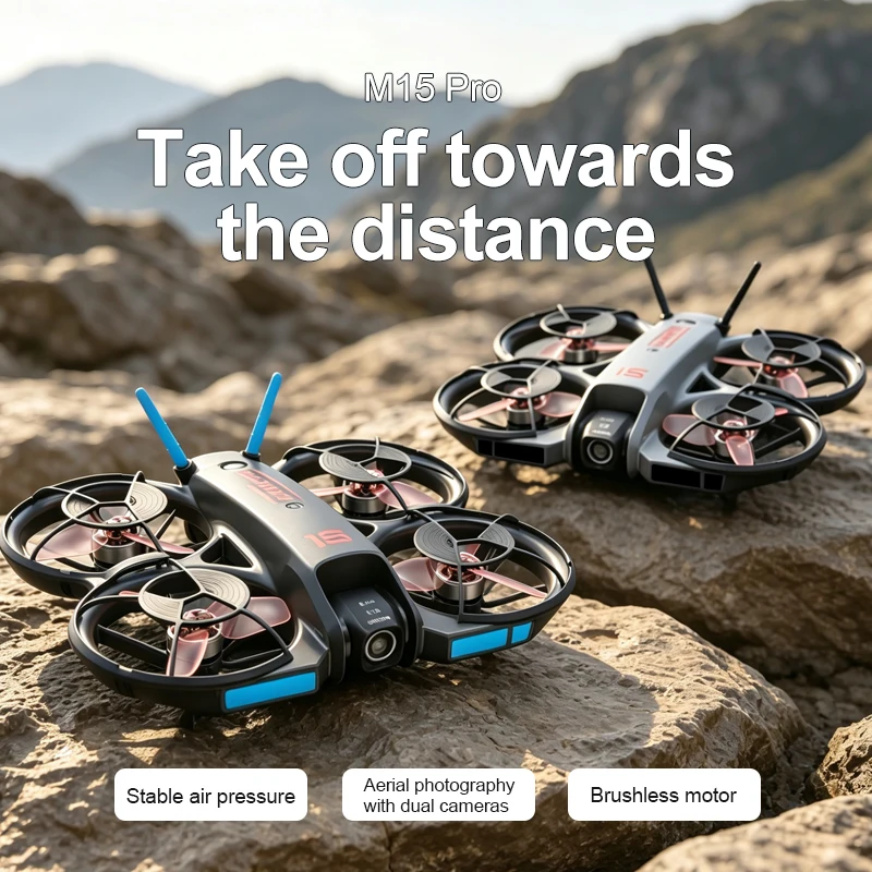 Drone Camera Hd - Novo Drone FPV M15 2026 com