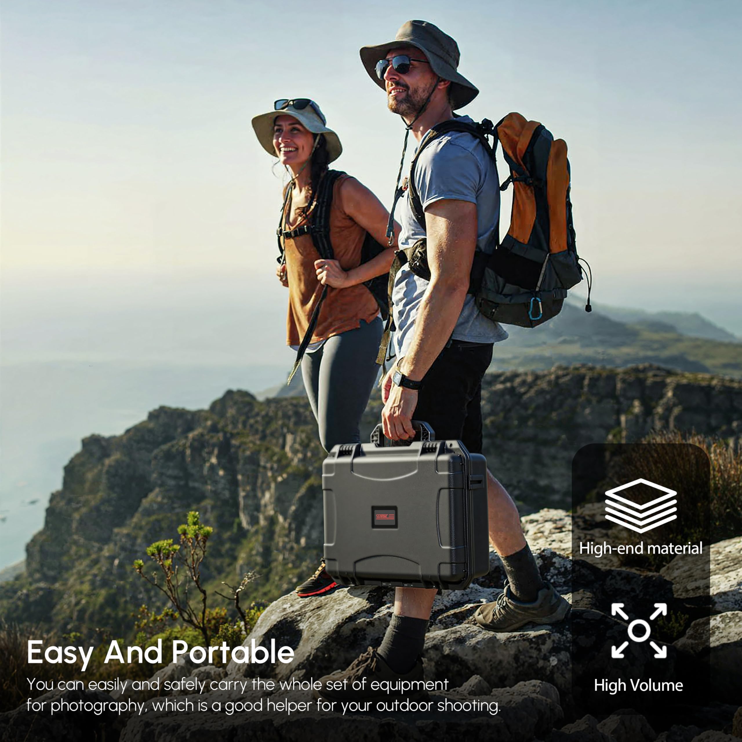 Estojo Rígido à Prova d'Água p - Drone Camera Case avaliação e preço