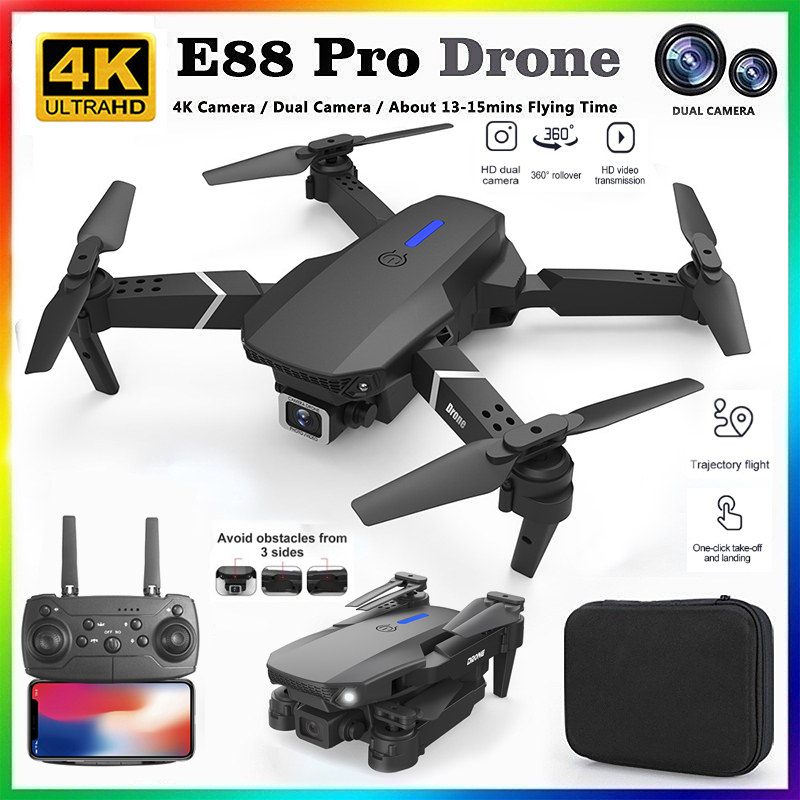 2026 NOVO E88 Drone RC Profiss - Drone Camera Professional avaliação e preço