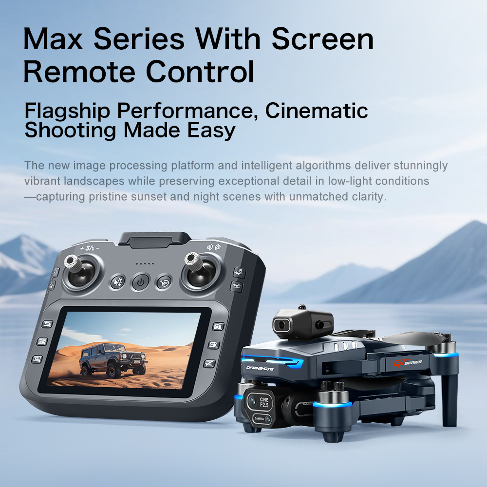 Drone RC GT8 Dobrável com GPS, - Drone Camera Professional avaliação e preço