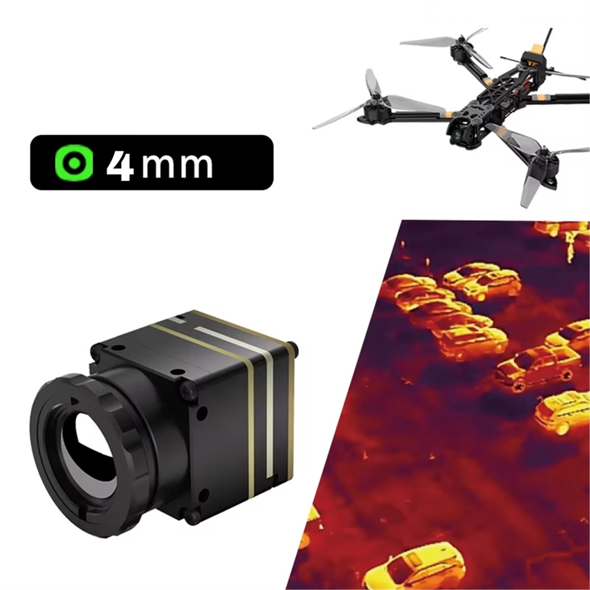 Módulo de Imagem Térmica Infra - Drone Camera Thermal avaliação e preço