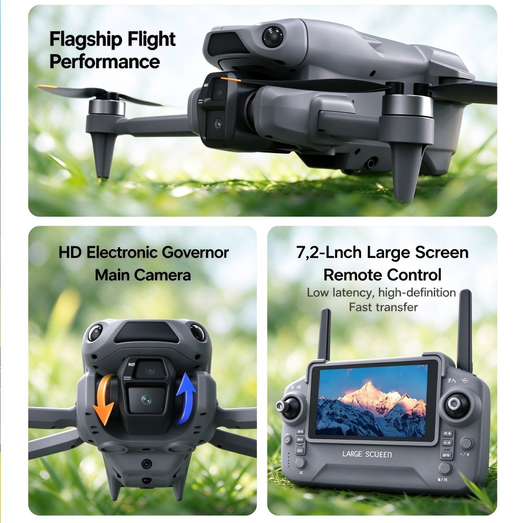 Novo Drone GPS LF682 MAX Profi - Drone Camera Professional avaliação e preço
