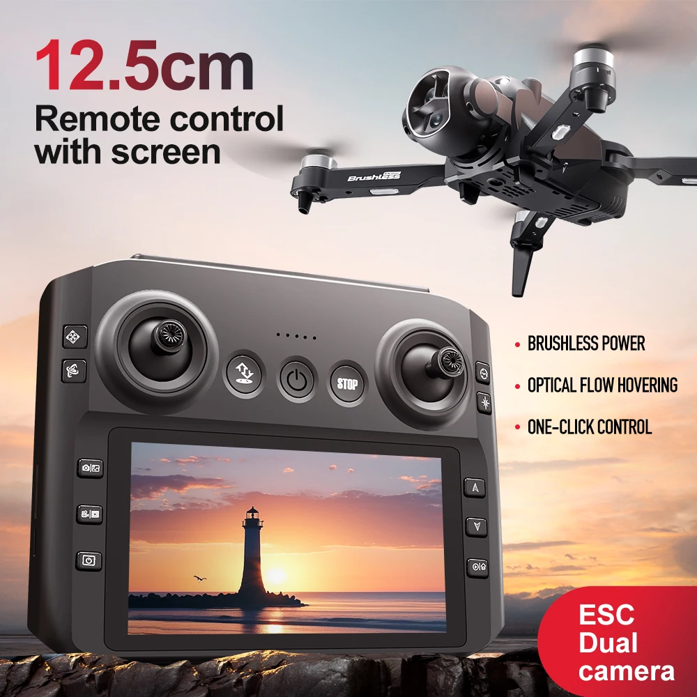 Drone GPS Lenovo com Três Câme - Drone Camera Hd avaliação e preço