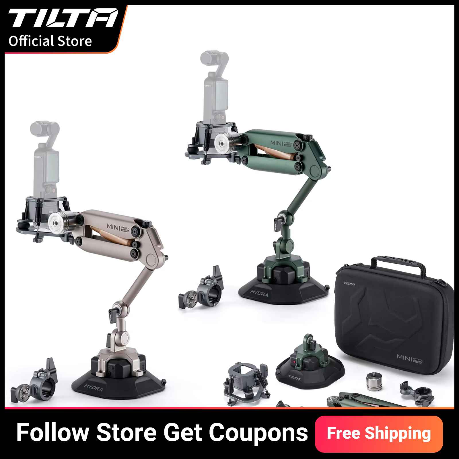 Braço de absorção de impacto T - Drone Camera Case avaliação e preço